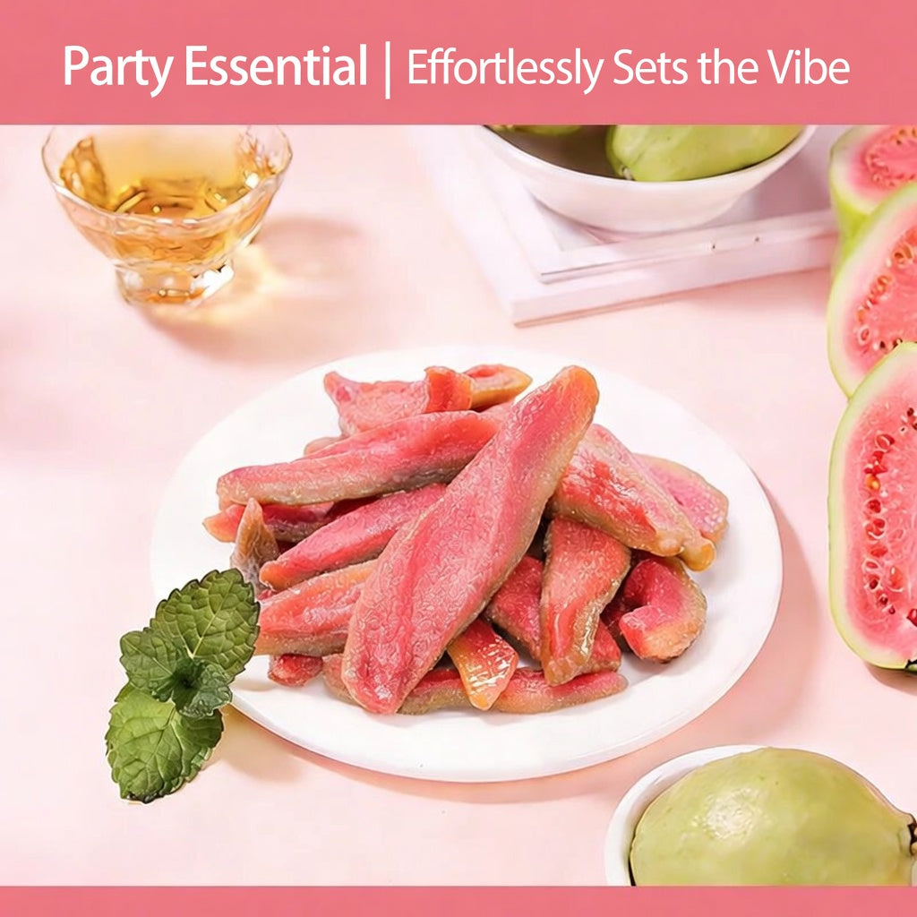 ✨Say goodbye to high-calorie guilt! 🥝Satisfy your cravings with our fiber-rich Red Guava slices-XA
